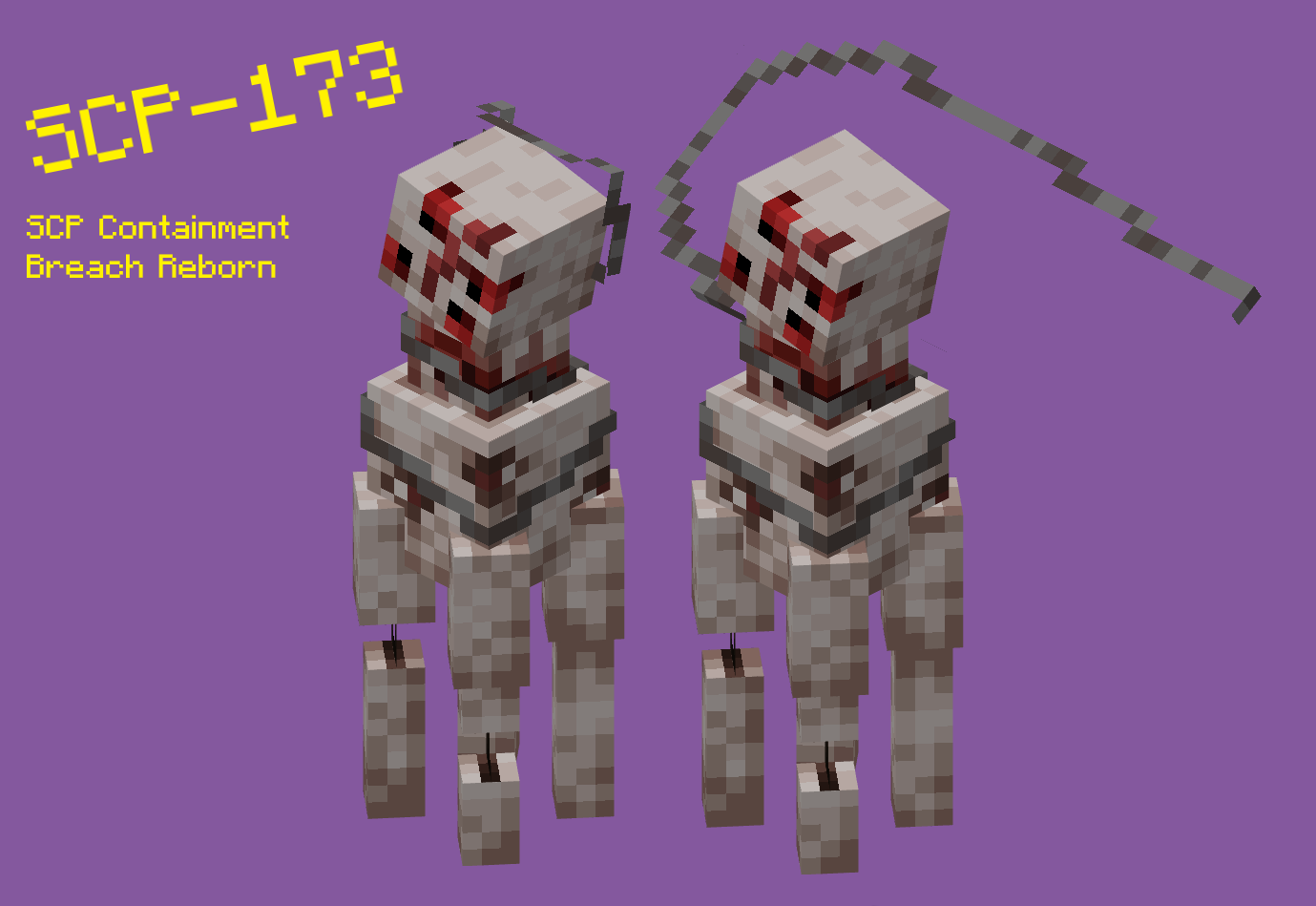 SCP-173  Minecraft Skin