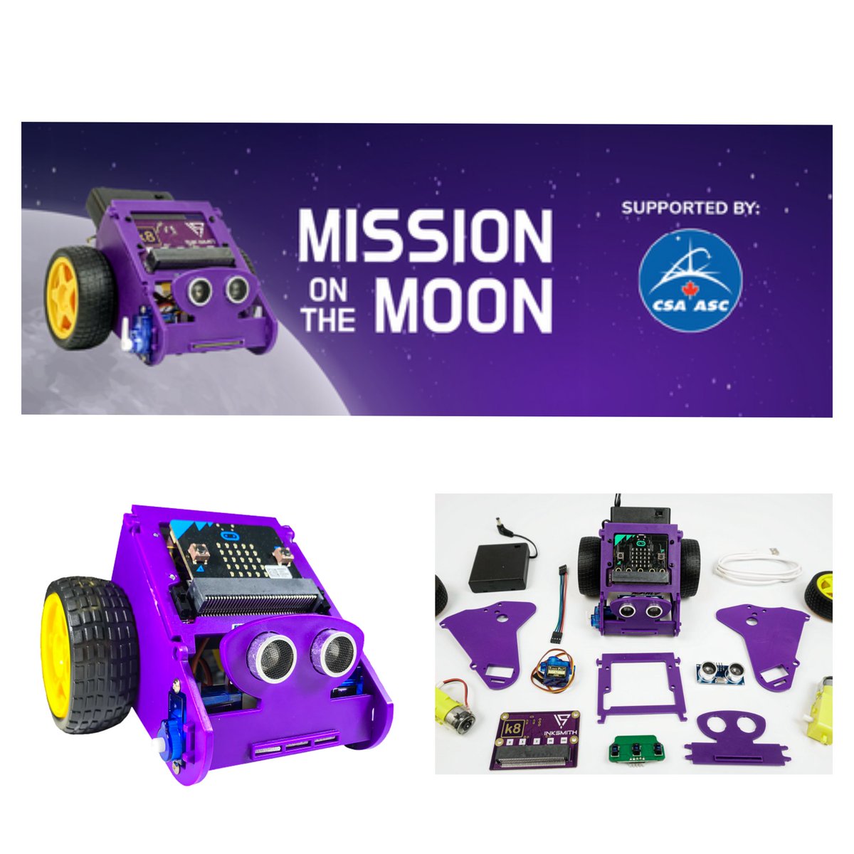 ErmaLuis1's tweet photo. #wcdsbAwesome Educators:
Have you built your K8 Robots? 

Now is your chance.

#wcdsbNTIP Kits in every elementary library. 

PD is coming from @missionOTmoon after the March break. Let's get ready to send a rover to the moon. 🌖

Coding comes to life - #wcdsbInnovates! https://t.co/UE3BSdPawv