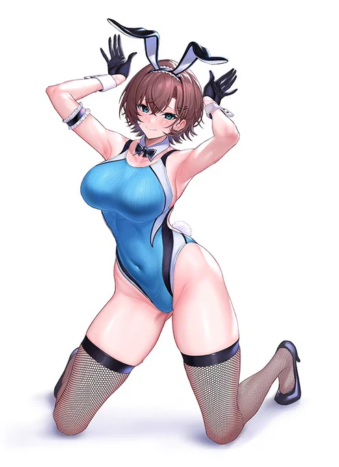 うるりひ氏描き下ろし「宮瀬川 夏海」を立体化!今回は競泳水着とバニー組み合わせた全く新しいバニーガール。「もうスタンダードなバニーには飽きてしまった!」そんなわがままboys&girlsもニッコリの宮瀬川さんを是非お迎えください日本: 