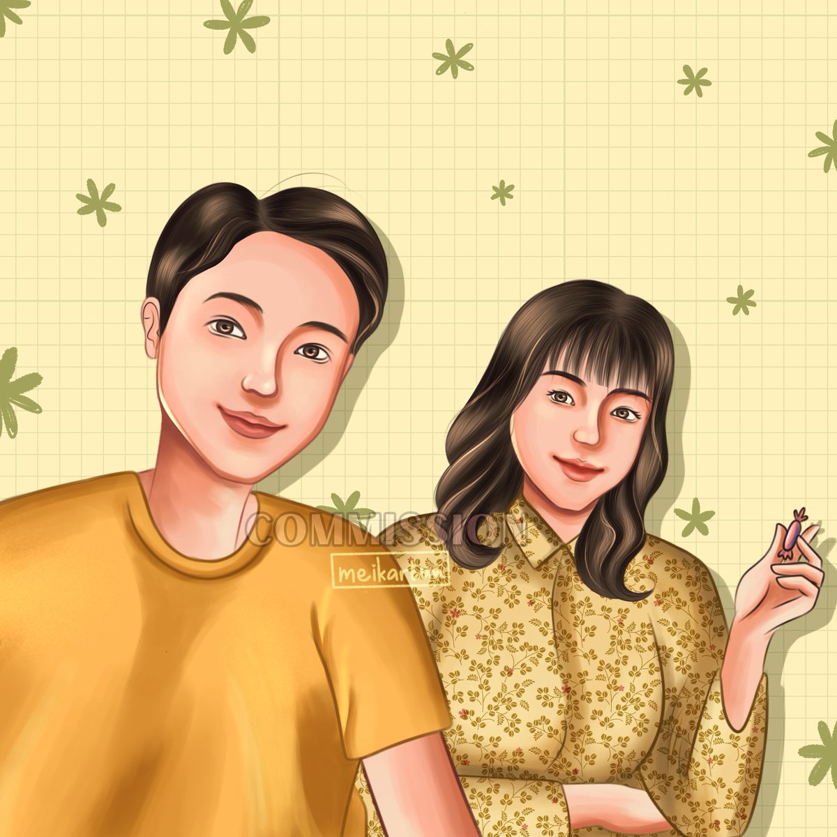 [Commission Result]

Hello! here's my recent couple illustration work!🥰

Kalau temen-temen tertarik bisa dm aja yaa!

Thankyouu! Have a nice day guys✨✨

#jasagambar 
#opencommission
#jasailustrasi