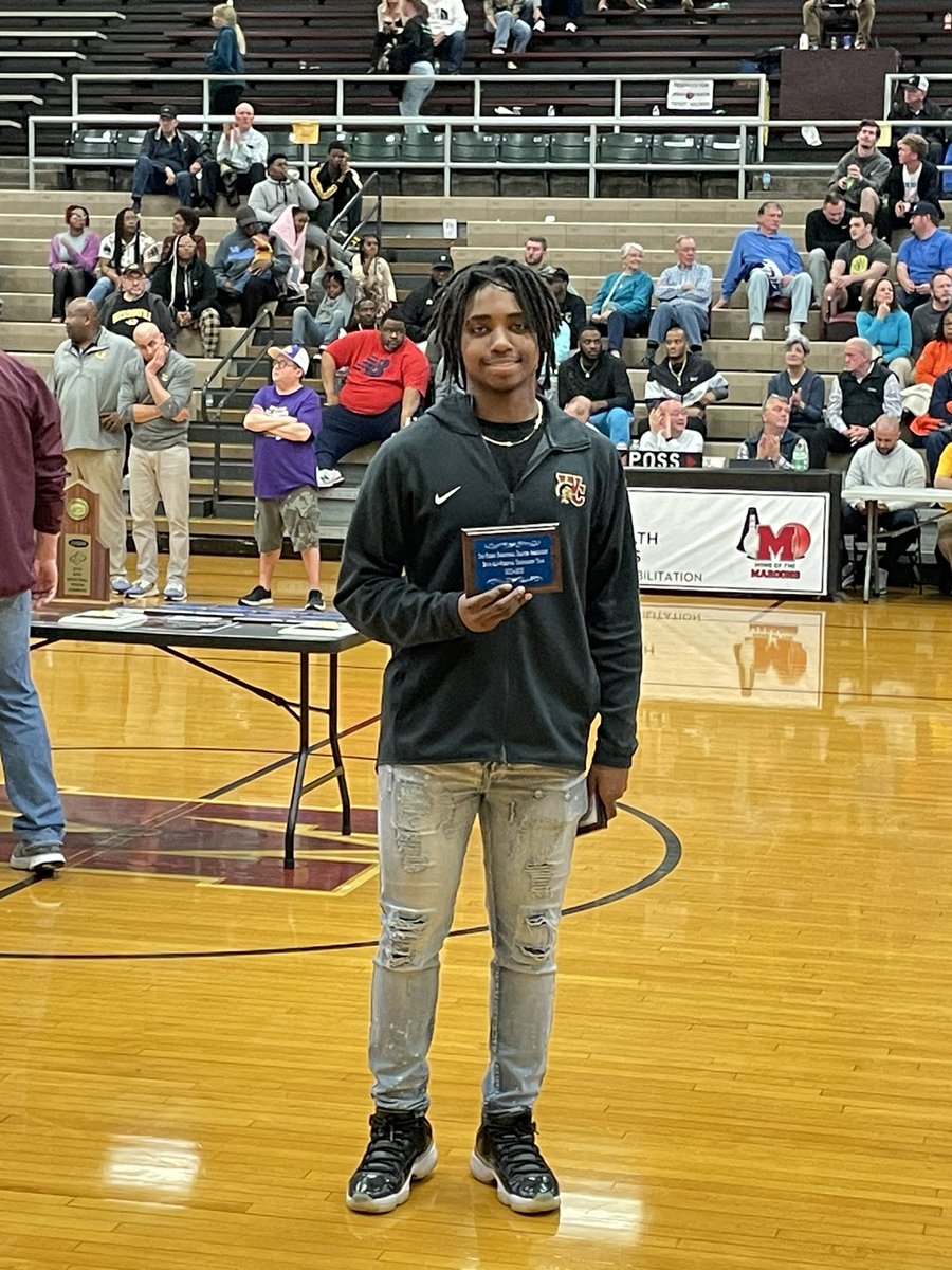 Congrats to <a href="/DeshawnMurphy5/">Deshawn Murphy</a> on being named to All Tournament Team and also All region team for regular season. Definitely very well deserved. A leader on the floor and a true competitor who never backs down from anyone. I am honored to be your coach!