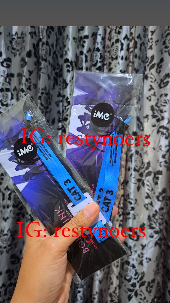 WTS // WANT TO SELL

Cat 3 -> 2 tix Day 1 Row X 

✅ Harga normal (Nego tipis DM aja) 
✅ Bisa dibeli satuan
📌 Alasan dijual karena double dari jastip

Trusted ya. Aku nonton juga. Ketemu kita di venue yaa. Minat DM! ✌️

#BORNPINKJAKARTA #BLACKPINK