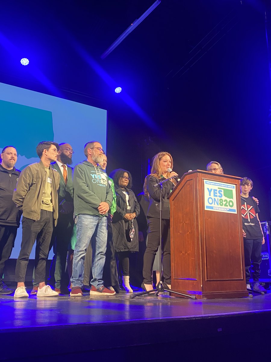 "What I saw on this campaign is different people with different backgrounds and different political views coming together to do what was right for the state. We're going to keep fighting this fight and keep pushing forward." #YesOn820 Campaign Manager <a href="/michelledtilley/">Michelle Tilley</a>