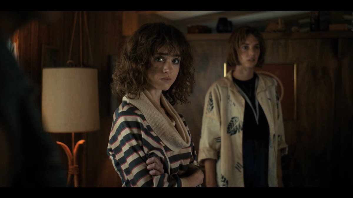 thinkernancyw's tweet image. nancy in her striped sweater &amp;lt;3