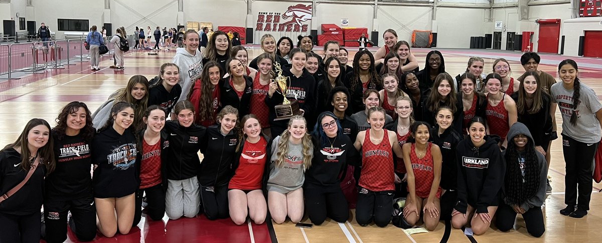 RedRaiders_GTF's tweet photo. Your FVC Track &amp;Field Indoor Conference Champions!  Absolutely love these girls and their drive to compete night in and night out.            A huge shoutout to @HuntleyBoysT_F @Huntley_CC for your help running a smooth meet! https://t.co/9O7T5xPc4M