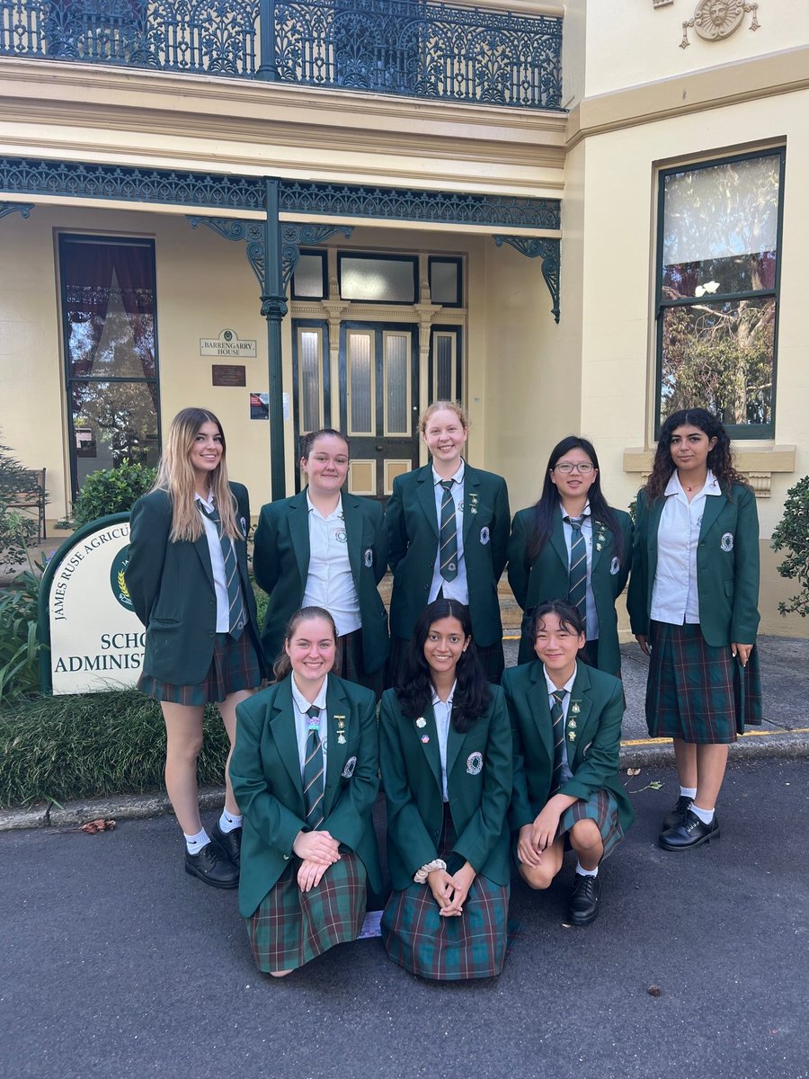 Year 12 female Prefects and SRC students from Cumberland HS participating in the International Womens' Day breakfast at James Ruse Agricultural High School.

Dr Michelle Wong addressed the audience with an invigorating account of her work in the field of Beauty Science.