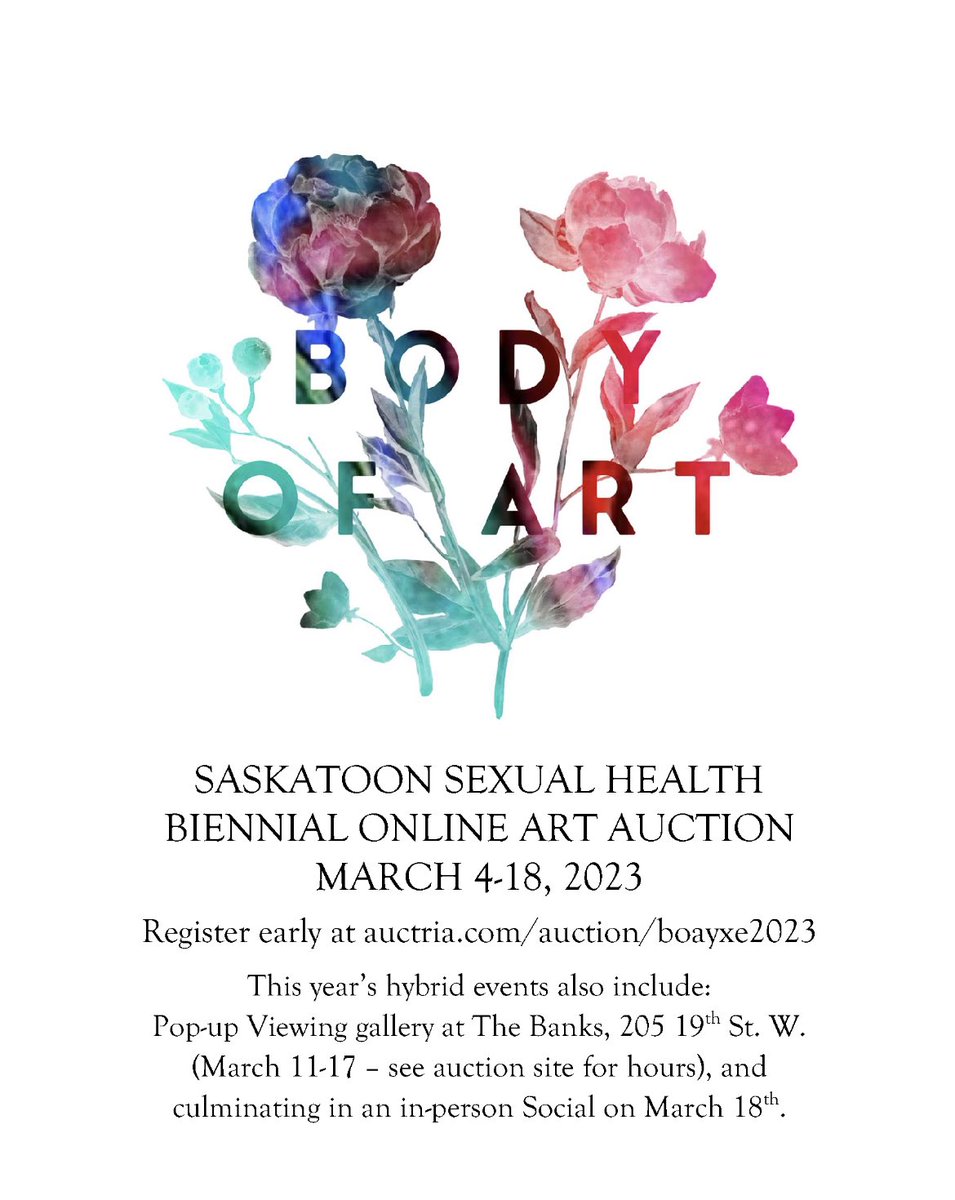★Art Action is now Live★in support for Saskatoon Sexual Health Service. auctria.com/auction/boayxe…

#art #auction #yxeart #yxeartists #アート #絵 #オークション