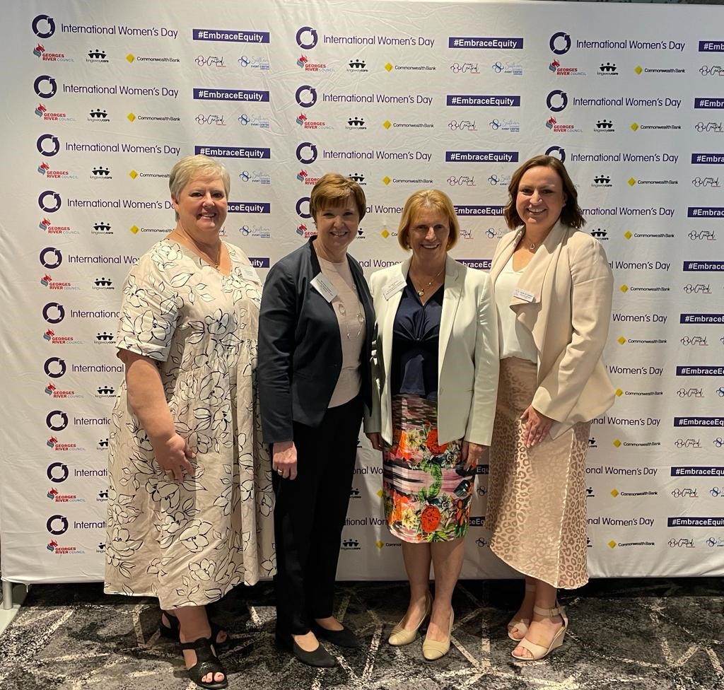 Happy International Women’s Day to all.

SSMRF CEO Pam Brown attended the Georges River Council “Celebrating Georges River Women” breakfast at Southern Sydney Events Centre, @ClubCentral Hurstville.

#EmbraceEquity