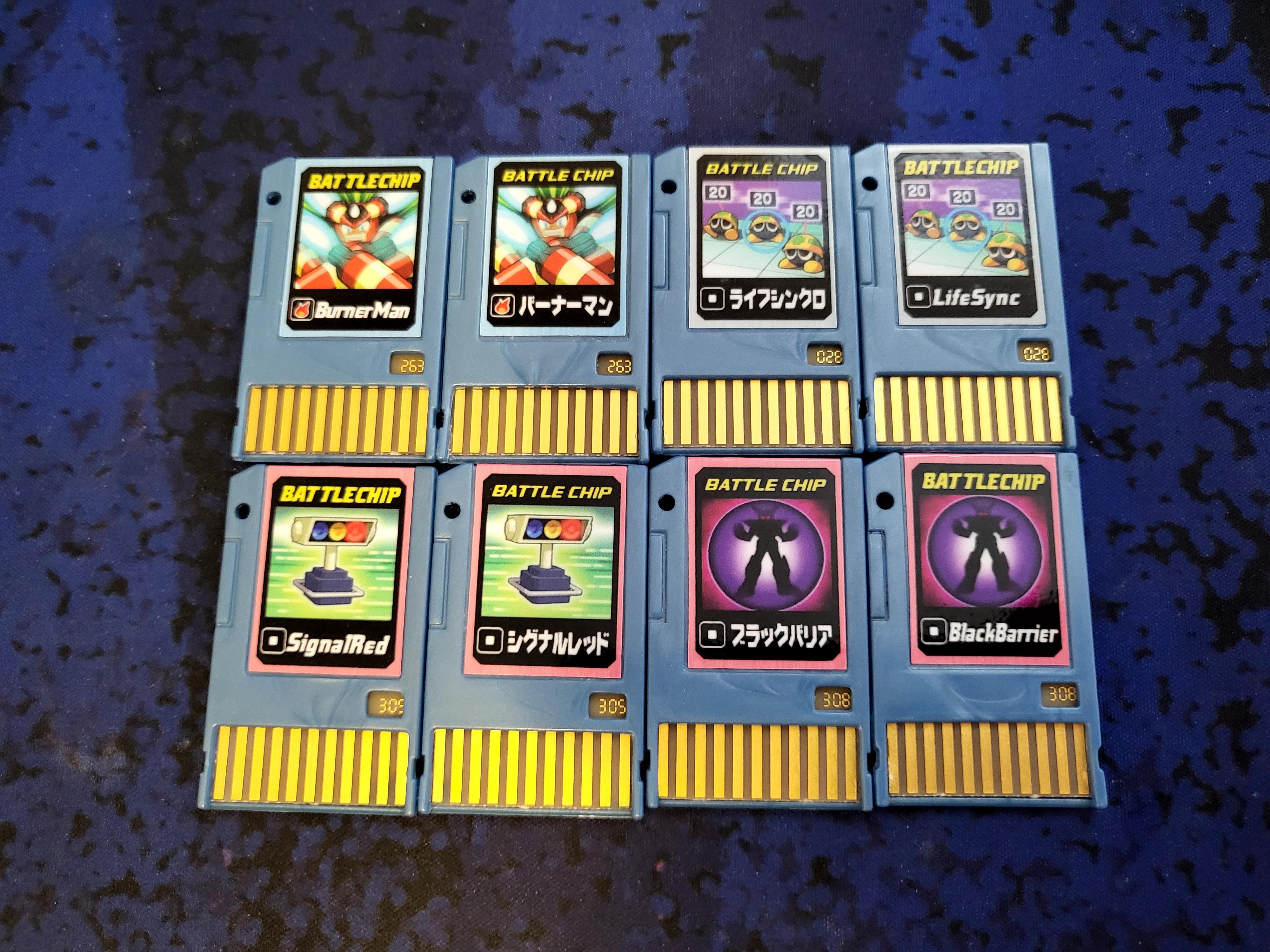 Megaman Exe Battle Chip Project バトルチップ バトルチップ Megaman Exe Battle Chip Project バトルチップ バトルチップ