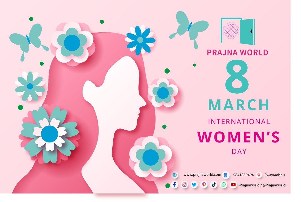 PrajnaWorld's tweet photo. Celebrating the strength of every woman today and every day! Happy International Women's Day!
#internationalwomensday #womenpowerment #womensday #womenpower #happywomensday #womensrights #equality #prajnaworld https://t.co/Fv5vM9xSNF