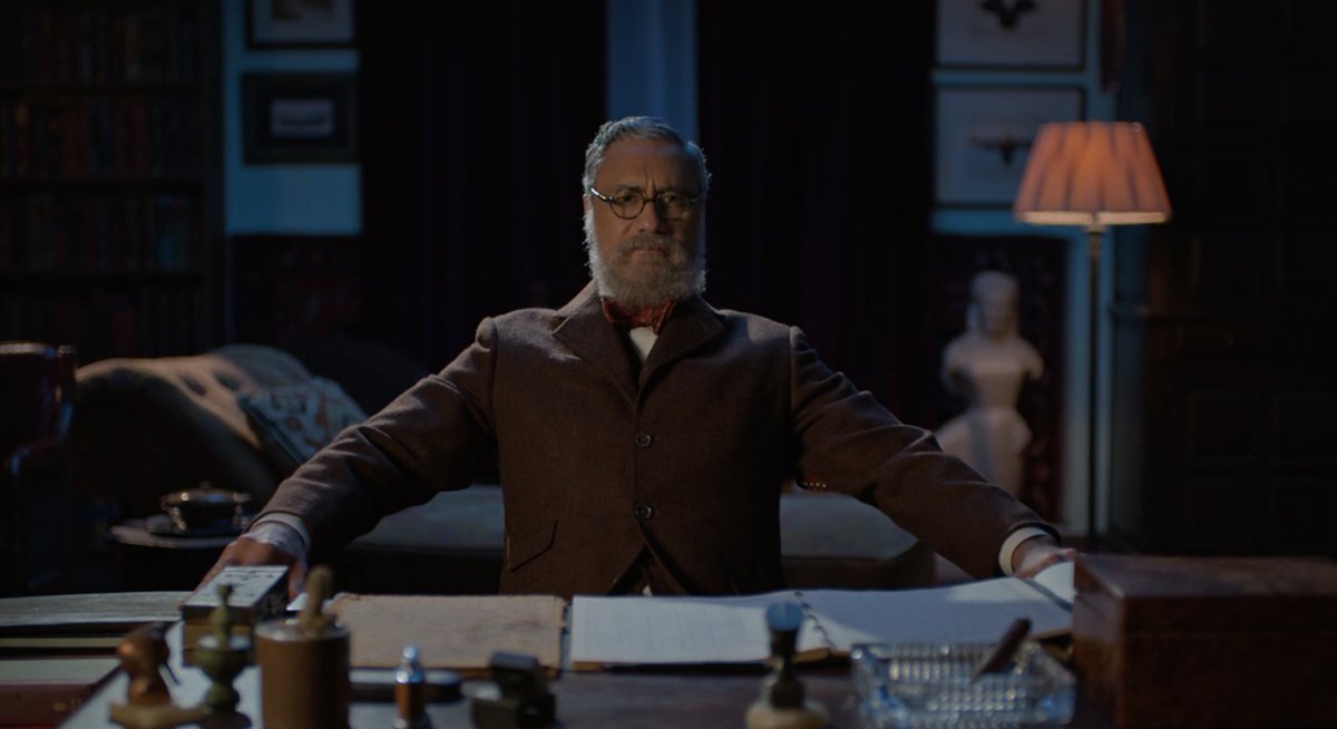 comfortaika's tweet image. Taika Waititi as Sigmund Freud in #HistoryoftheWorldPartII!!
