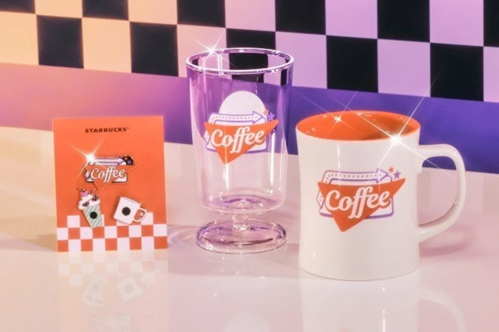 スタバもレトロに！レトロアメリカンなグッズが新登場！