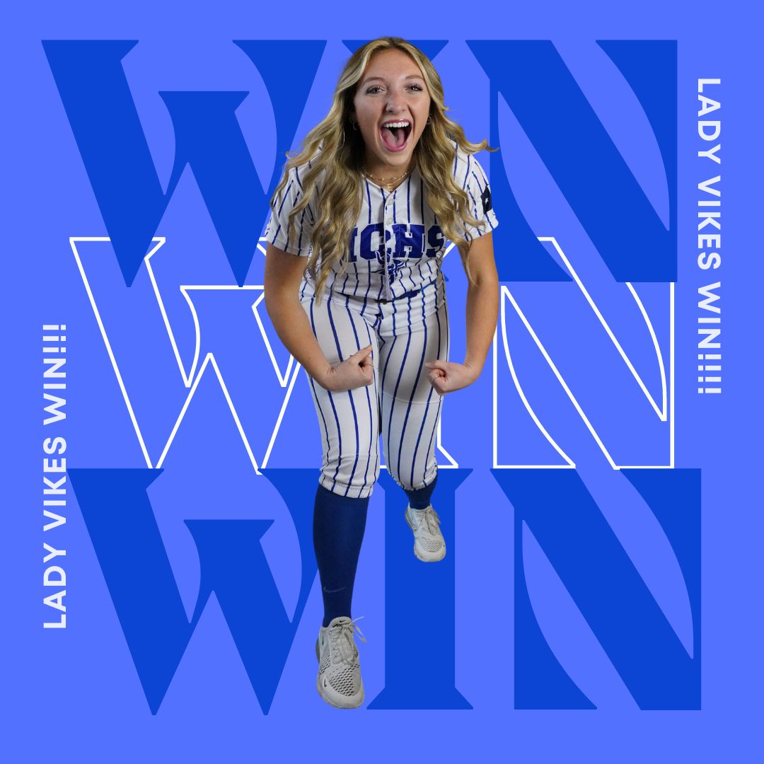 BleedBlueSB's tweet photo. Viking Softball for the WIN in their first District Game against Ursuline Academy.  Great job on the mound, Emily Johnston!!! https://t.co/bvMsl9qK9V