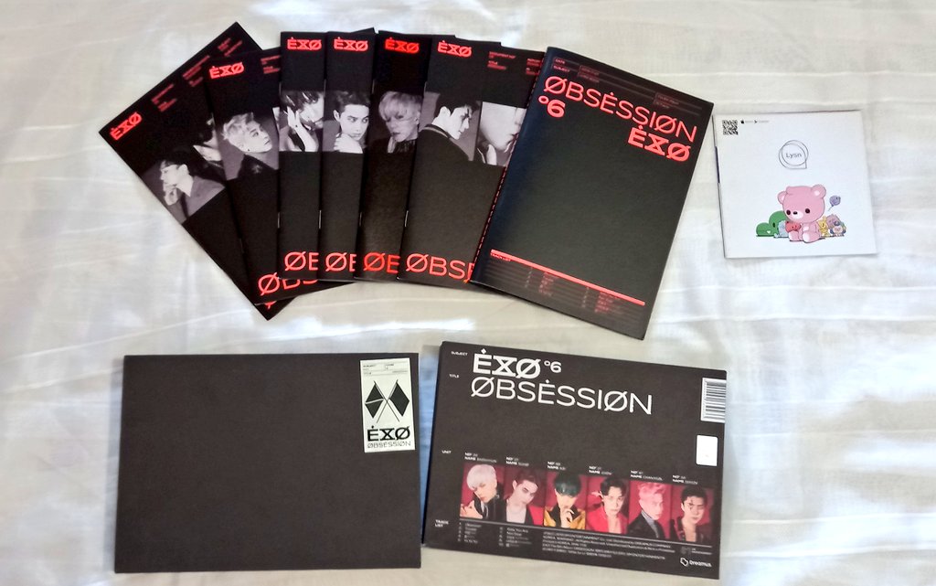 Erisdreamph's tweet photo. #wts #lfb 

#EXO OBSESSION Album 
X-EXO ver. Unsealed 

Php. 800 plus SF 

#EXO
#CHANYEOL    #KAI
#Kyungsoo        #SEHUN
#CHEN               #Xiumin
#BAEKHYUN     #SUHO https://t.co/xc9dqwhmSs