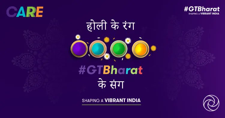 May the #Vibrant colours of Holi fill your life with exceptional #CARE and happiness. Happy Holi!