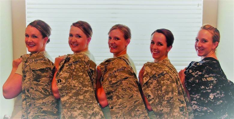 sfc_chambers's tweet photo. Meet the Puro sisters who are all serving in the military with decorated careers spanning the #USArmy, U.S. Air Force and U.S. Navy.
This is a family who understands what the #ArmyValue of #Duty to country means, and is motivated to serve!
#sisterhood#womenshistorymonth # https://t.co/8SUJIP5fC7