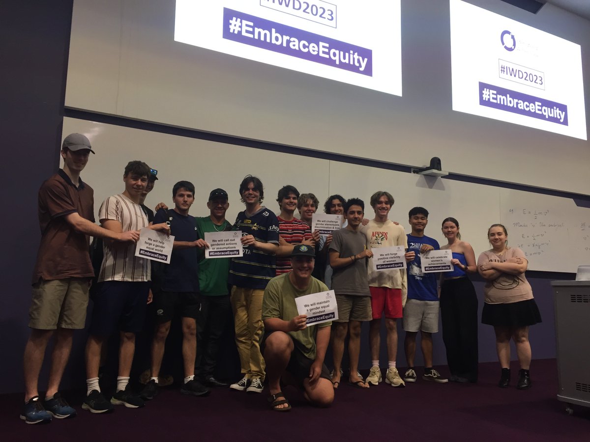 sfheron's tweet photo. @JCU Physics celebrates International Women's Day #EmbraceEquity #IWD2023 https://t.co/jOyUiQVxYu