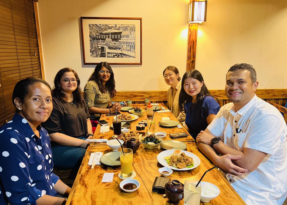 IzekLal's tweet image. The #DINFO Team and I had the pleasure of meeting the First Secretary and Adviser from the Japanese Embassy to discuss areas of collaboration.

Arigato 🙏 for lunch 🍣