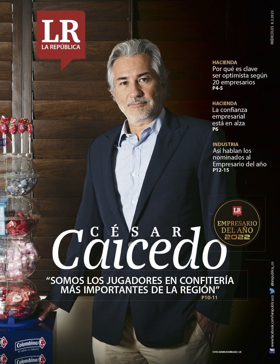 El Valle es el mayor productor agrícola del país, tiene la estructura productiva más diversificada y sofisticada, las principales empresas de #EconomíaDigital, la mejor universidad, el mejor hospital y el empresario del año de <a href="/larepublica_co/">Diario La República</a>. 
Somos las historias que contamos.