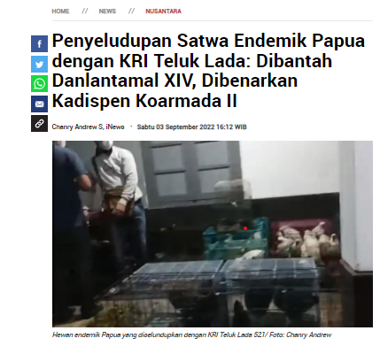anisanbl12's tweet photo. Tapi rajanya Penyelundupan adalah @_TNIAL_, sebagai pemain yg memiliki wilayah zona laut terluas!

paling baru adalah kasus penyelundupan SATWA langka yang tak tanggung2 diangkut menggunakan Kapal Perang TNI AL!

Panglima TNI @Puspen_TNI biarkan TNI AL jadi raja Penyelundupan? https://t.co/9IPSyGuEQy