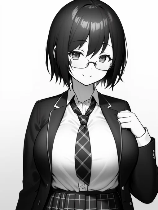 「monochrome line art」というプロンプトのテスト。モデルや呪文を練れば、もっとちゃんと「マンガの作画」っぽくできそう。#AIart  #AIイラスト #AI漫画 #StableDiffusion #AI呪文研究部 