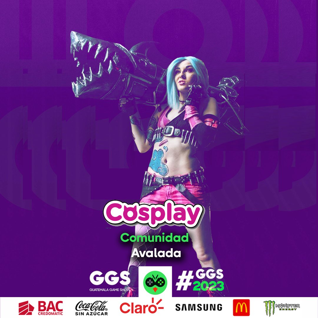 EsportsGuate's tweet photo. #GGS2023
Torneo de Cosplay en el Guatemala Game Show 2023.
Listos para ver a los más creativos competir por ser el mejor cosplay en el evento?
¡Nosotros ya queremos ver qué nos tiene de sorpresas la comunidad!
#esportsGuatemala #cosplay #ADEG https://t.co/vfa1Vw5AWB