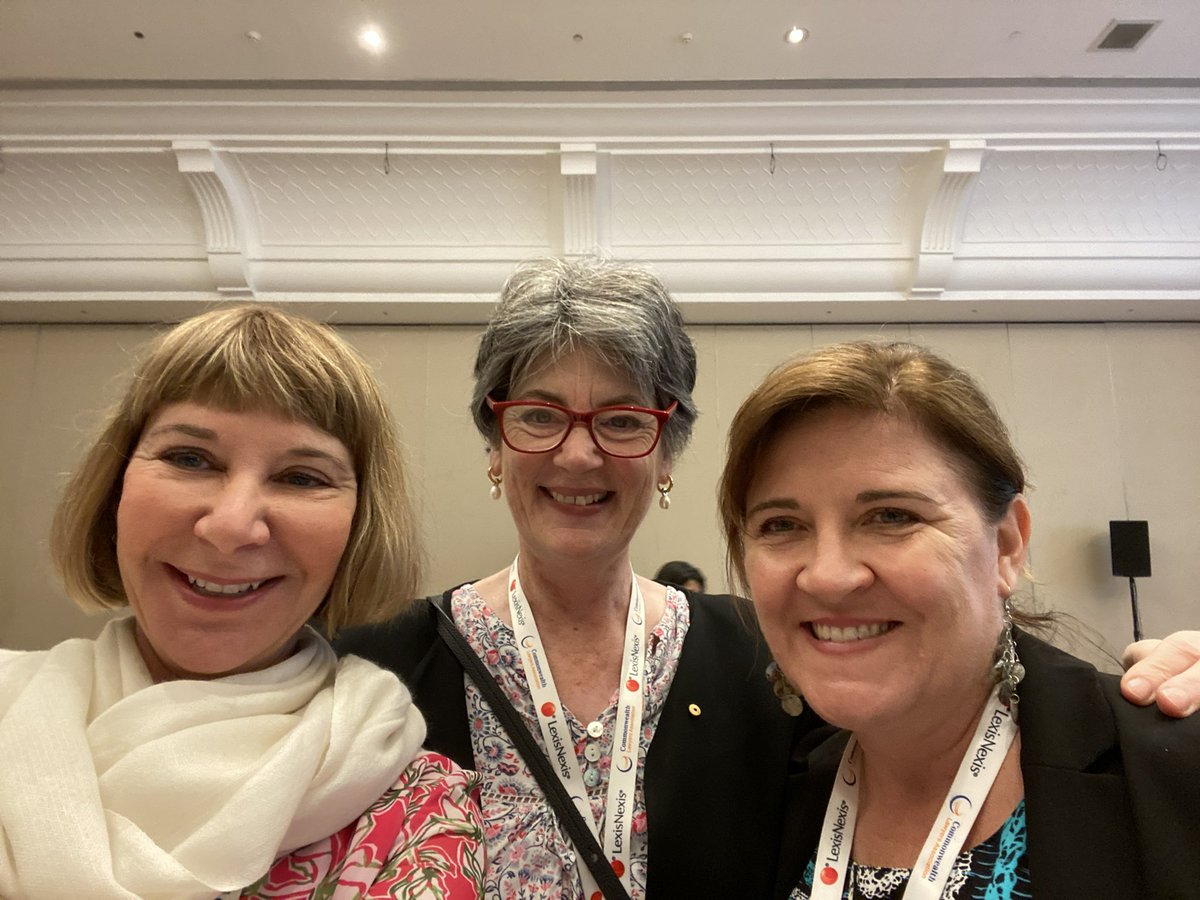 FiMcLeodSC's tweet photo. Celebrating the fierce love and courage of women and girls across the globe and our progress towards justice and equality 

With the fabulous @KerryEClark and @cla_lawyers sisters in law

#CLC2023 

Happy International Women’s Day #IWD2023 #IWD #Equality #inclusion #LetsGoGirls https://t.co/bU4xwrrE80