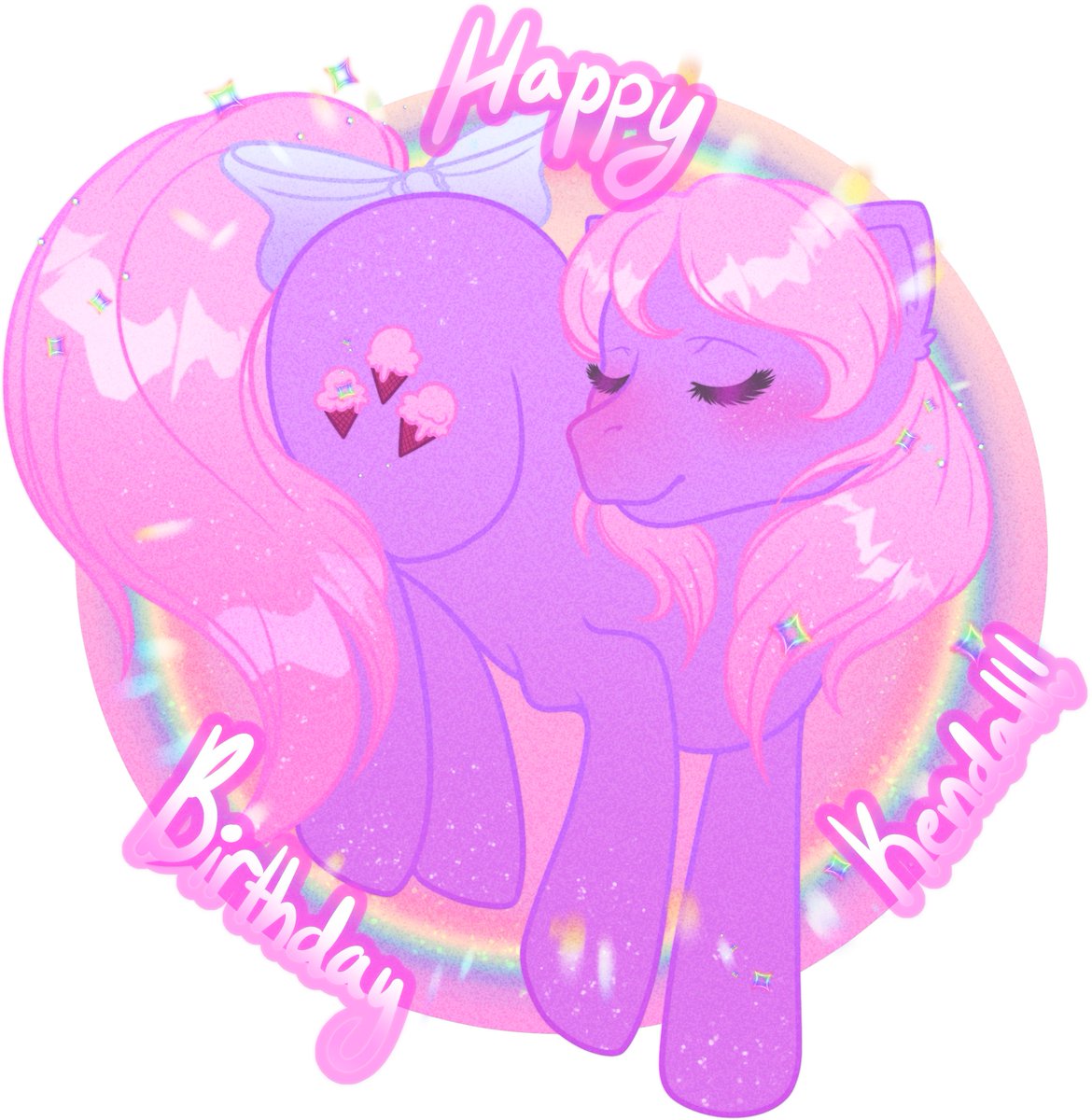 Corvistryx's tweet photo. Quick lil' Lickety Split for my friend's Bday!! 🎂💕 https://t.co/8QZY9Zo2rI