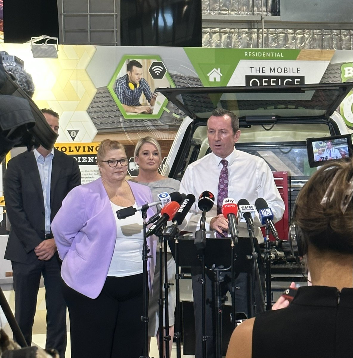 Tanya Steinbeck (@tanya_steinbeck) on Twitter photo On #IWD2023 it was a pleasure to join <a href="/MarkMcGowanMP/">Mark McGowan</a> and <a href="/sueellery/">Sue Ellery</a> for the announcement of a $3 million program for TAFE scholarships to attract more women into trades. There’s never been a better time as a female to choose a trade and enter the #constructionindustry in WA. On #IWD2023 it was a pleasure to join <a href="/MarkMcGowanMP/">Mark McGowan</a> and <a href="/sueellery/">Sue Ellery</a> for the announcement of a $3 million program for TAFE scholarships to attract more women into trades. There’s never been a better time as a female to choose a trade and enter the #constructionindustry in WA.