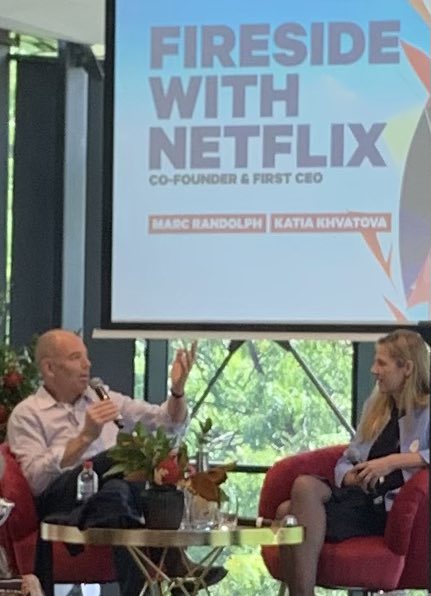 Culture is observational, not aspirational - Marc Randolph (co-founder Netflix) at #SOUTHSTART