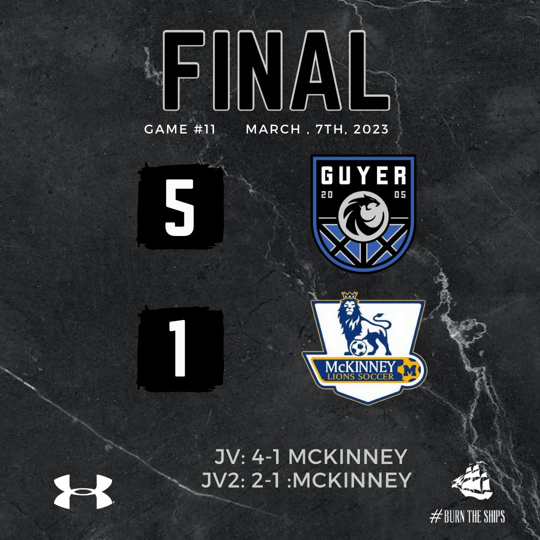 Great showing tonight from our entire program!!

#BurnTheShips | #LeaveALegacy