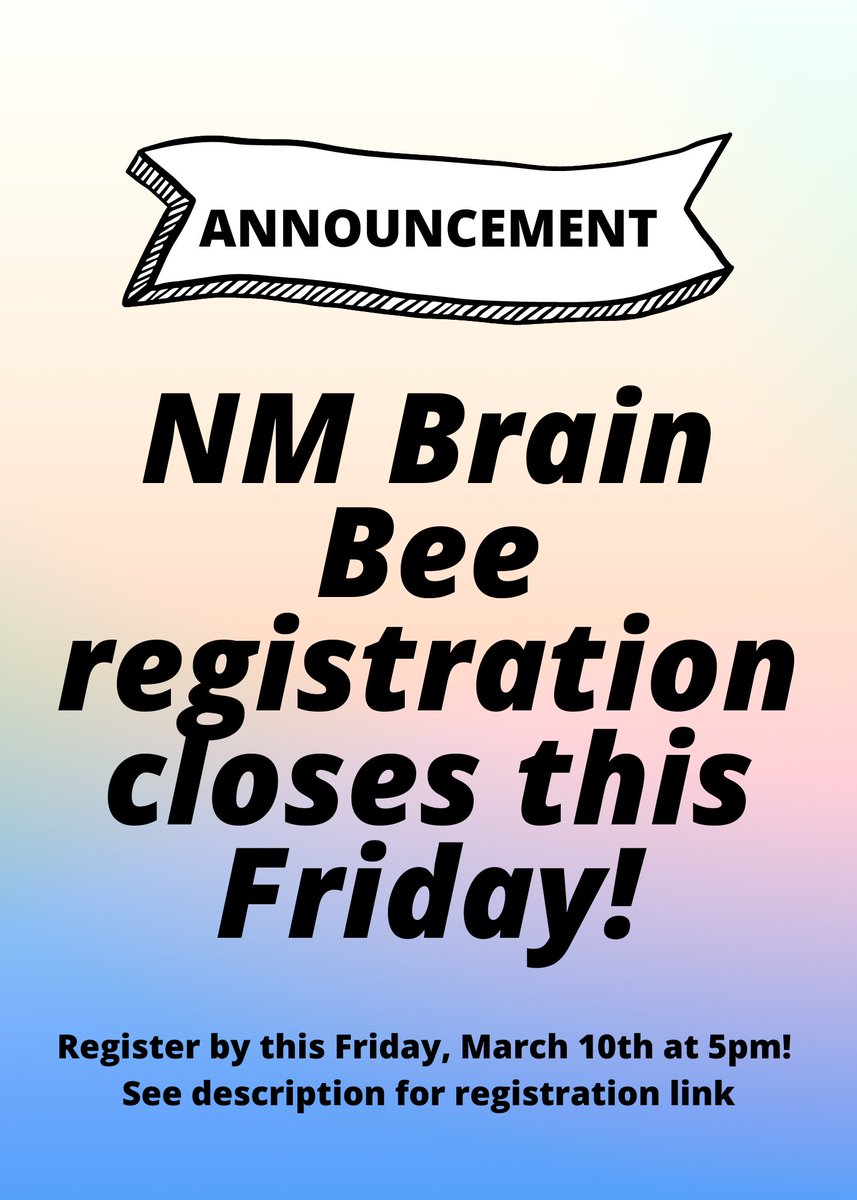 New Mexico Brain Bee tweet media