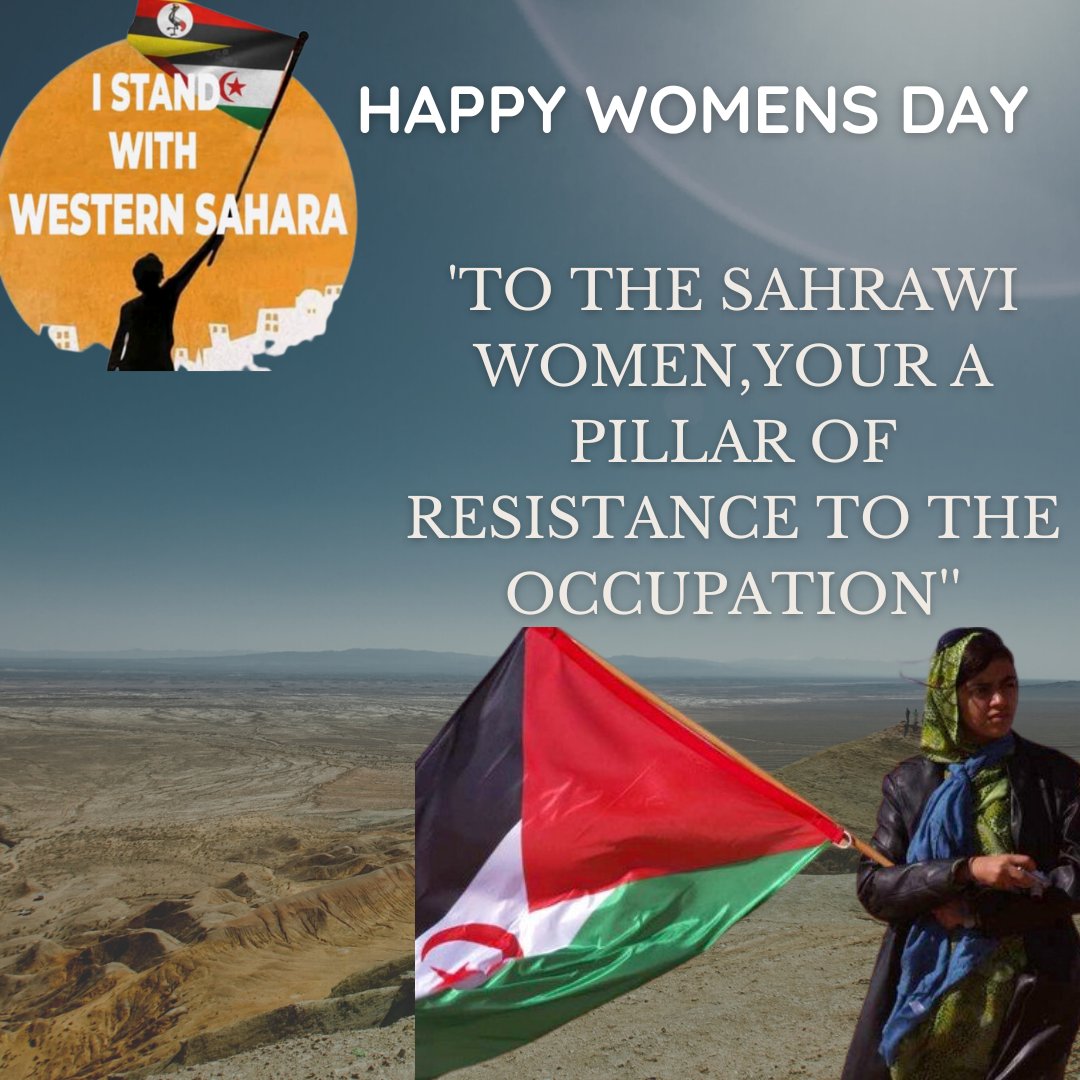 ituryahikayo's tweet image. #WomensDay
#FreeSahara
@ClarkTulengera @Robertseries1 @dmgetta @NabaasaInnocent @UzalendoI 
As we celebrate women&apos;s day, I want to join in celebrating the @FreeTheSaharawi women who continue to rise for the future of their children. You are indeed a pillar in the resistance.