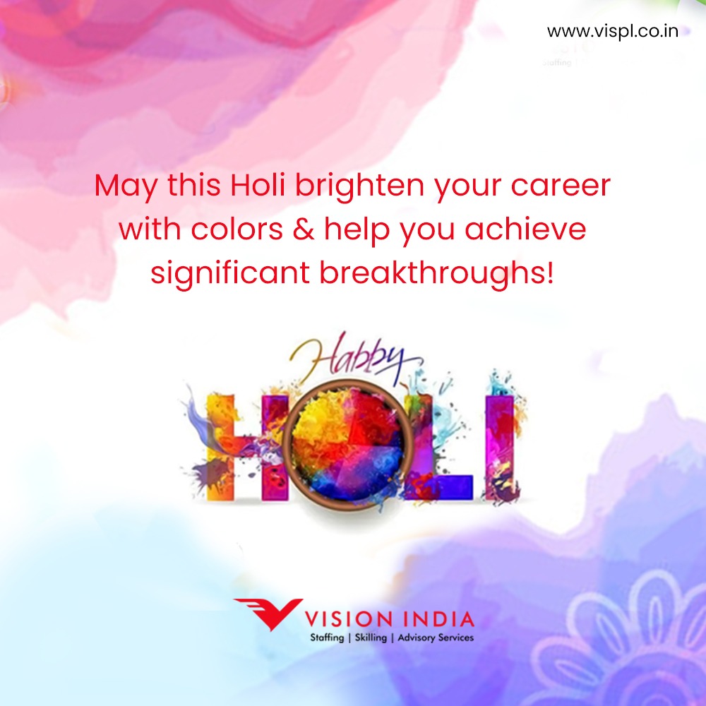 May your Holi be filled with vibrant colors and joyful moments! Wishing you a happy and safe Holi !!