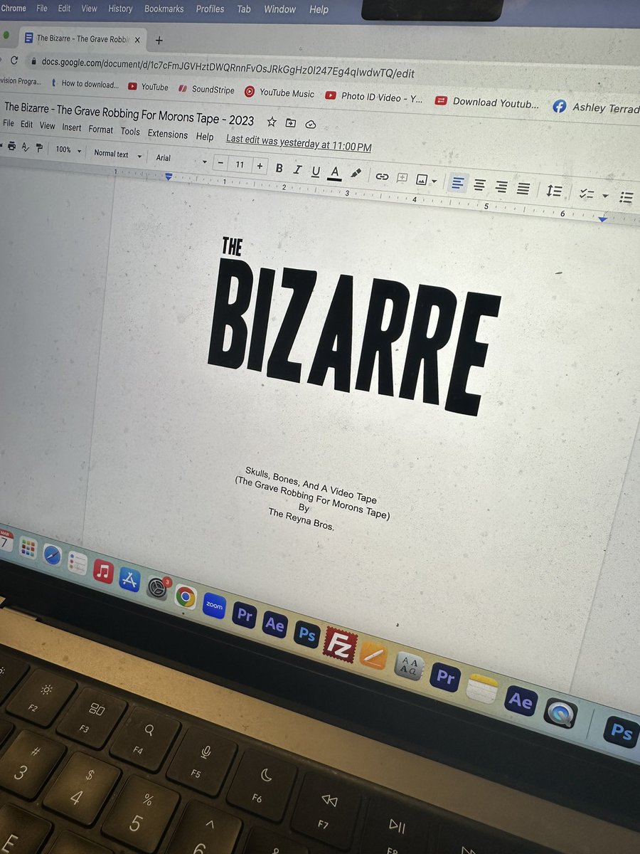 TheBizarreBros's tweet photo. The script writing for episode 4 has begun! If you’re a Patreon, you get to read a snippet from the cold open. https://t.co/XfTCgW9Yiu https://t.co/JEiYZQf1zI
