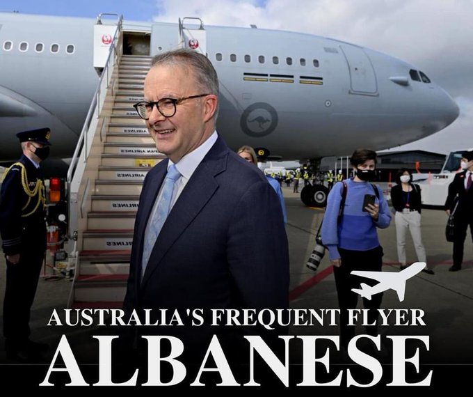 karlene1968's tweet photo. @AlboMP When the going gets tough. The coward runs away overseas.
#gutless #LaborFailure #notmypm https://t.co/eTTsSWlter