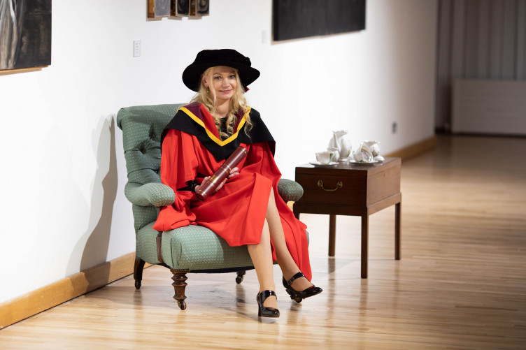 A history of Irish women in 50 objects

We're proud to see UL's Dr <a href="/SindyLJoyce/">Dr Sindy Joyce PhD</a>'s doctorate on this list

In 2019, Dr Joyce became the first Mincéir/Traveller in Ireland to be awarded a doctorate &amp; later became Ireland's first full time Mincéir lecturer
irishtimes.com/life-style/peo…