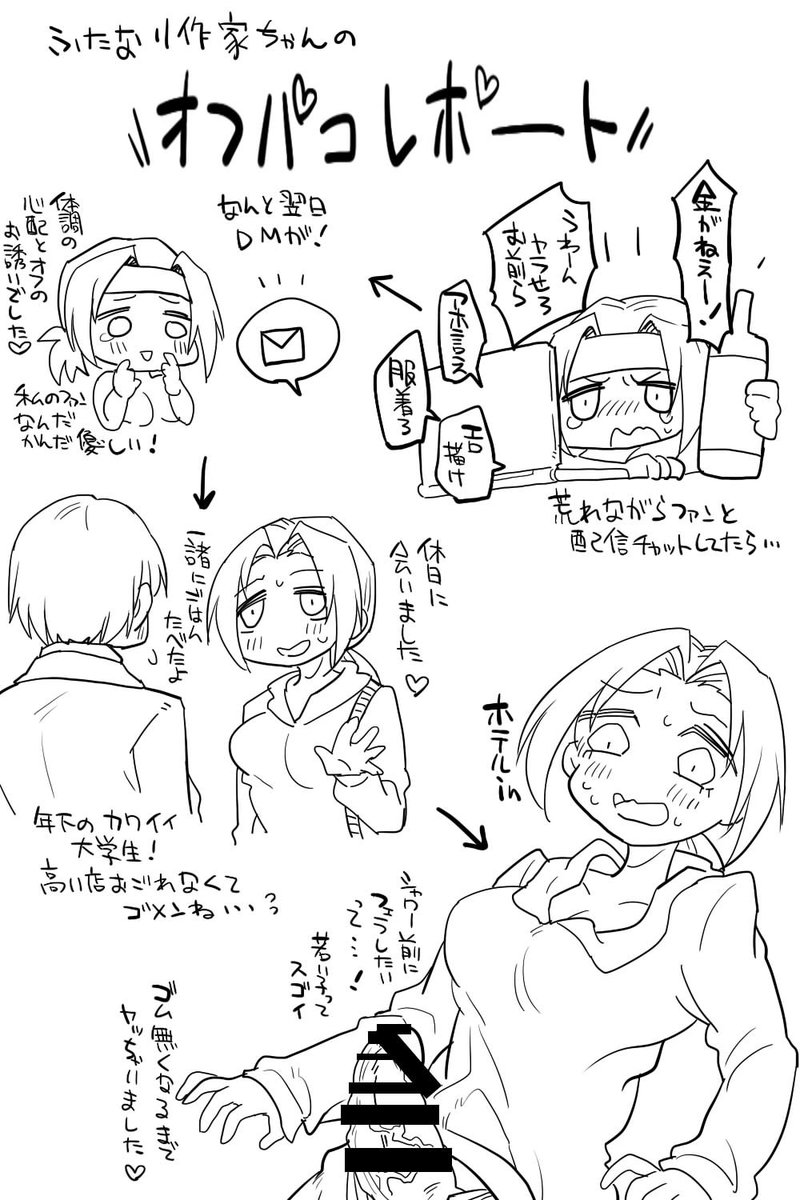 なるほどね
 #作家は経験したことしか書けない 