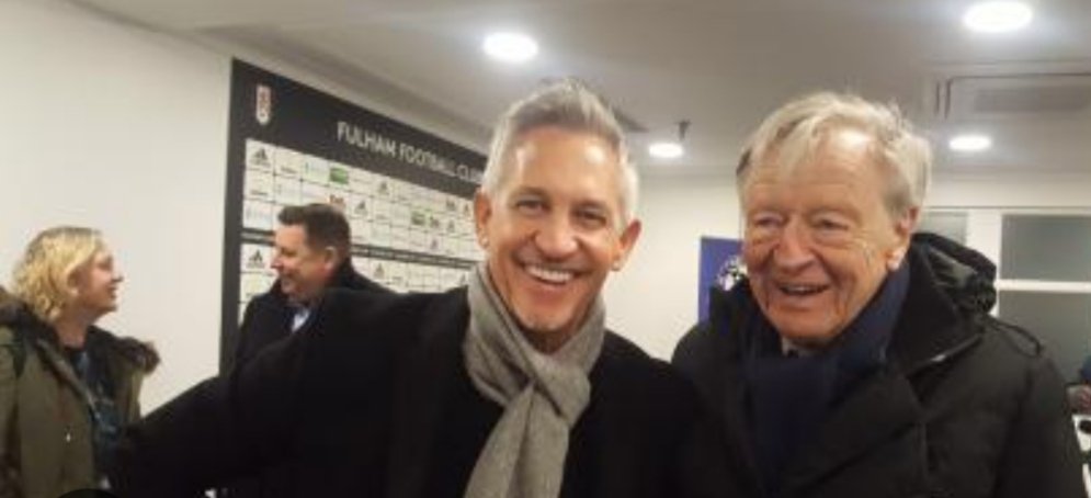 Alf Dubs (@alfdubs) on Twitter photo I applaud <a href="/GaryLineker/">Gary Lineker</a> for his compassion and support for vulnerable people, particularly refugees.
Thank you, Gary. I applaud <a href="/GaryLineker/">Gary Lineker</a> for his compassion and support for vulnerable people, particularly refugees.
Thank you, Gary.