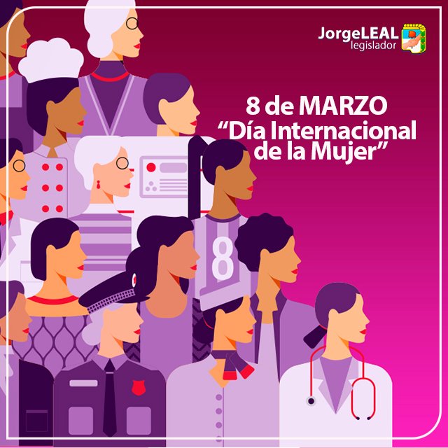 #8DeMarzo
FELIZ DÍA DE LA MUJER
Reconocer su lucha, su abnegación y sacrificio no solo en este día, sino cada día y cada minuto, con gestos de verdadero amor y respeto