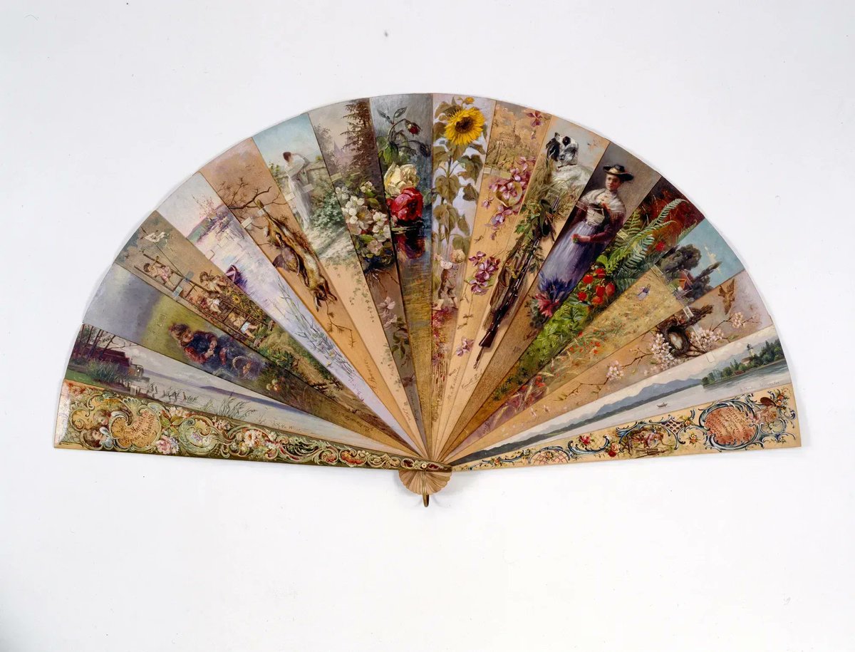 LMWStuttgart's tweet image. Erst im Laufe der letzten 100 Jahre eroberten sich #Frauen ihren berechtigten Platz in der #Kunst. Das bezeugt dieser #Fächer: Noch Ende d. 19. Jhs. war die Stuttgarter #Kunstakademie nur männlichen Studierenden vorbehalten... 1/2
#Weltfrauentag #InternationalWomensDay #Stuttgart