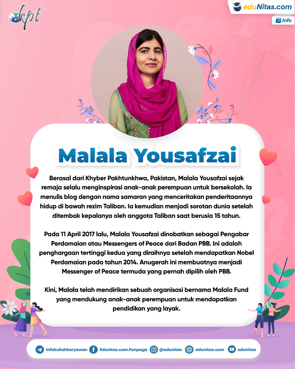 edunitas's tweet photo. Menjadi perempuan sukses dan menginspirasi dalam bidang apapun merupakan hak asasi dan hal yang mungkin dicapai asalkan ada kemauan dan usaha keras. 

#hariperempuan #perempuaninternasional #kuliahkaryawan #kelaskaryawan #edunitas https://t.co/omYFjNxBiq