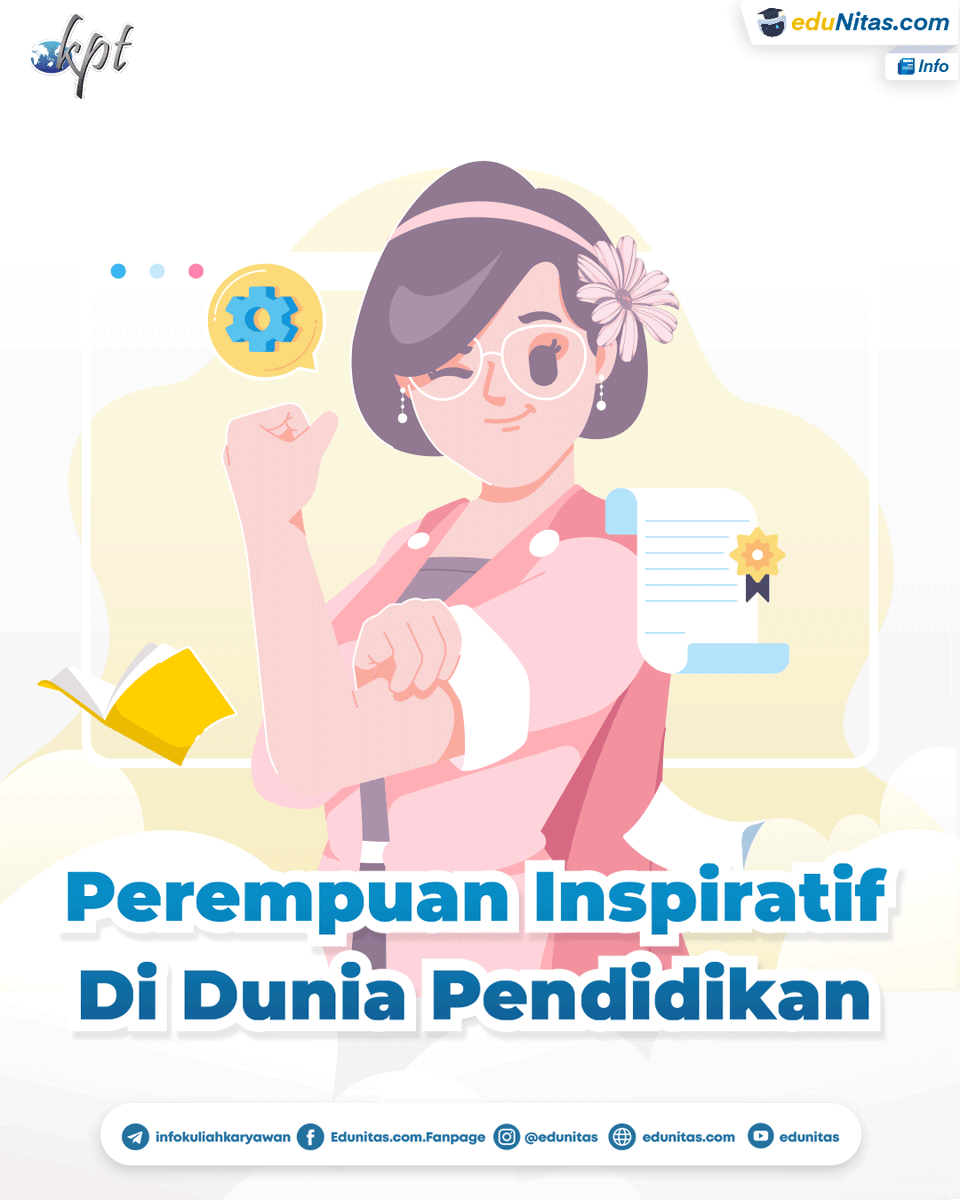 edunitas's tweet photo. Menjadi perempuan sukses dan menginspirasi dalam bidang apapun merupakan hak asasi dan hal yang mungkin dicapai asalkan ada kemauan dan usaha keras. 

#hariperempuan #perempuaninternasional #kuliahkaryawan #kelaskaryawan #edunitas https://t.co/omYFjNxBiq
