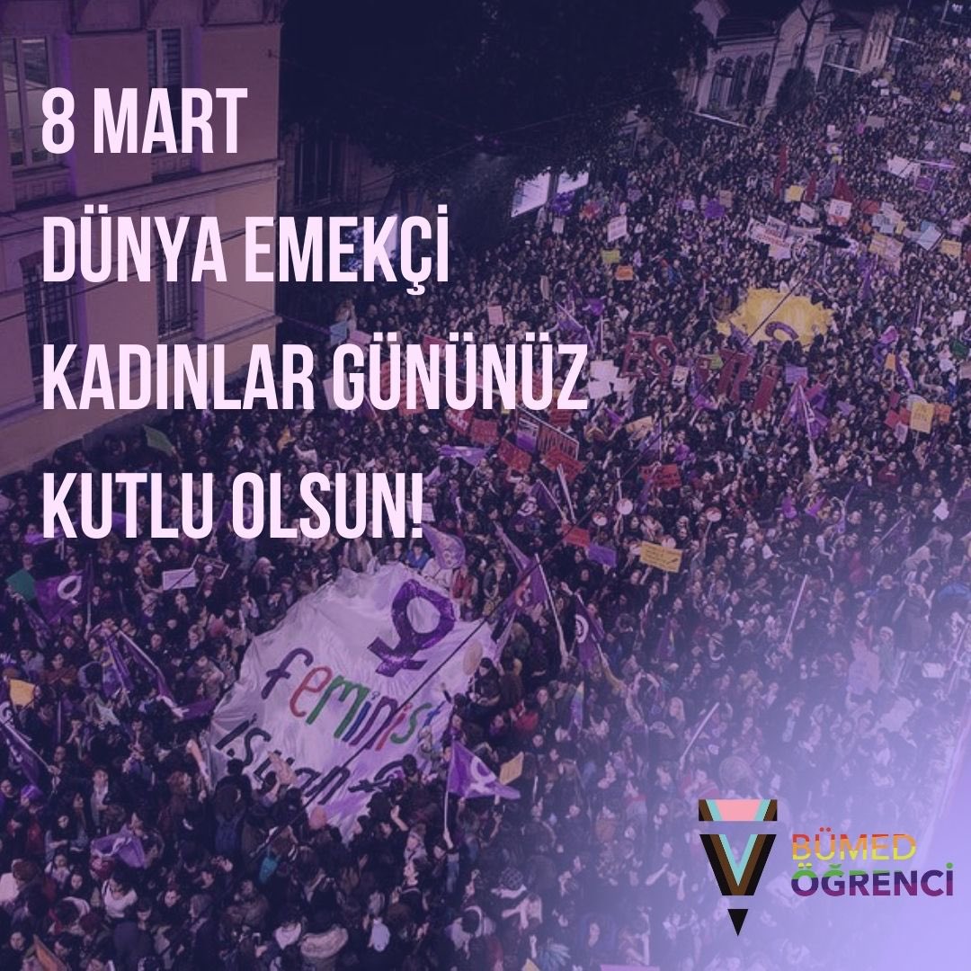 Bütün kadınların 8 Mart Dünya Emekçi Kadınlar Günü kutlu olsun!💜

#8MartDunyaEmekciKadinlarGunu #8march