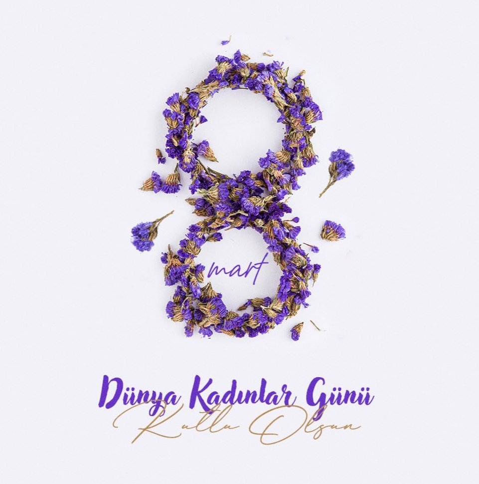 8 Mart kadınlar günü kutlu olsun. #8mart #8martdunyakadinlargunu #KadinlarGunu #WomensDay