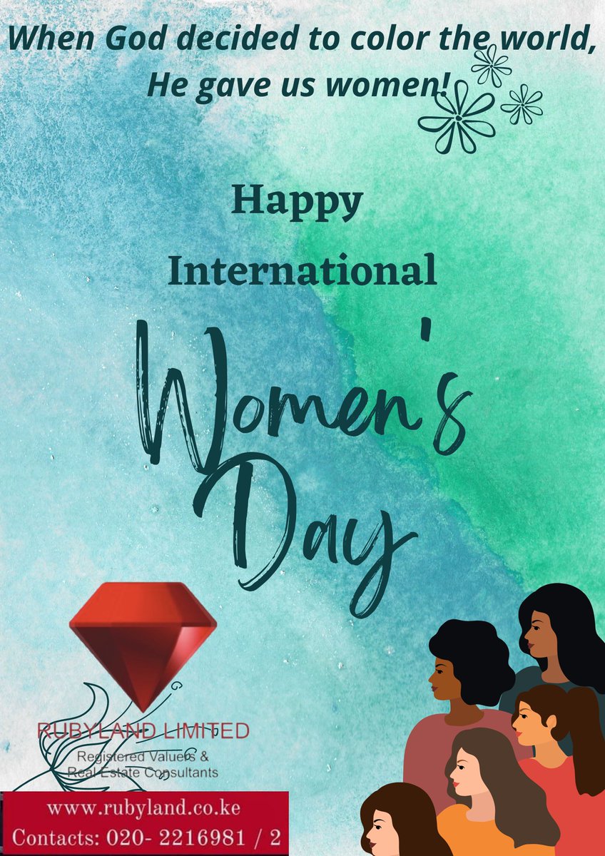 RubylandLimited's tweet image. Happy International Women's Day #WomensDay