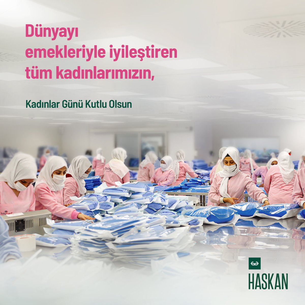 8 Mart Dünya Kadınlar Günü Kutlu Olsun. #kadınlargünü #8martdünyakadınlargünü #Haskan