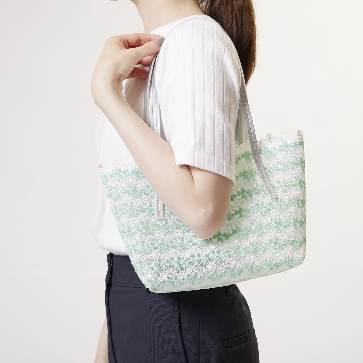 人気No.1 ヤンチェオンテンバール エコバッグS OLIVE エコバッグ