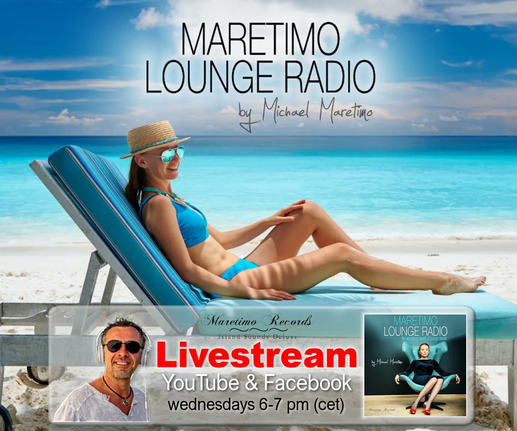DJ Maretimo (@DJ_Maretimo) on Twitter photo 2023-03-08 08:39:03 Sei dabei beim wöchentlichen #Livestream ...Jeden Mittwoch 😊 Die wunderbare Welt der #Loungemusik - in Bild+Ton 🎵 Die #Maretimo #Lounge #RadioShow' mit Michael Maretimo. facebook.com/DJMaretimo/live youtube.com/c/DJMaretimo/f… #djmaretimo #chilloutmusic Sei dabei beim wöchentlichen #Livestream ...Jeden Mittwoch 😊 Die wunderbare Welt der #Loungemusik - in Bild+Ton 🎵 Die #Maretimo #Lounge #RadioShow' mit Michael Maretimo. facebook.com/DJMaretimo/live youtube.com/c/DJMaretimo/f… #djmaretimo #chilloutmusic