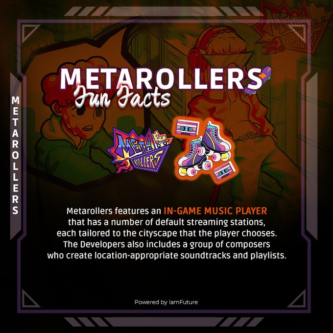 tigas_junjun's tweet photo. Rollerskating is already amazing, but adding music to the mix takes it to a whole new level of awesome! 🚀🛼

Ready for another exciting game since @metarollers will provide you with the best gaming experience, so keep a watch out for its release. 👀🎮

#Web3 #Metaverse #NFTs https://t.co/5E8vSwHSi5